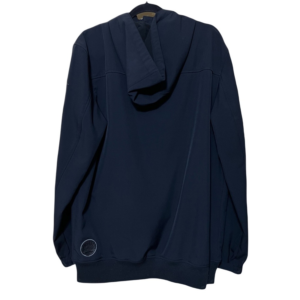 Empyre Surplus Co Windbreaker Men’s L Black Full Zip Water Repelling Jacket - Picture 2 of 8